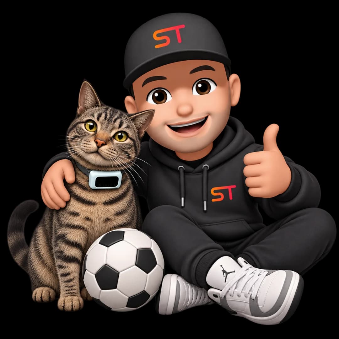 Illustrated Animoji of Suley Tangun working on a MacBook