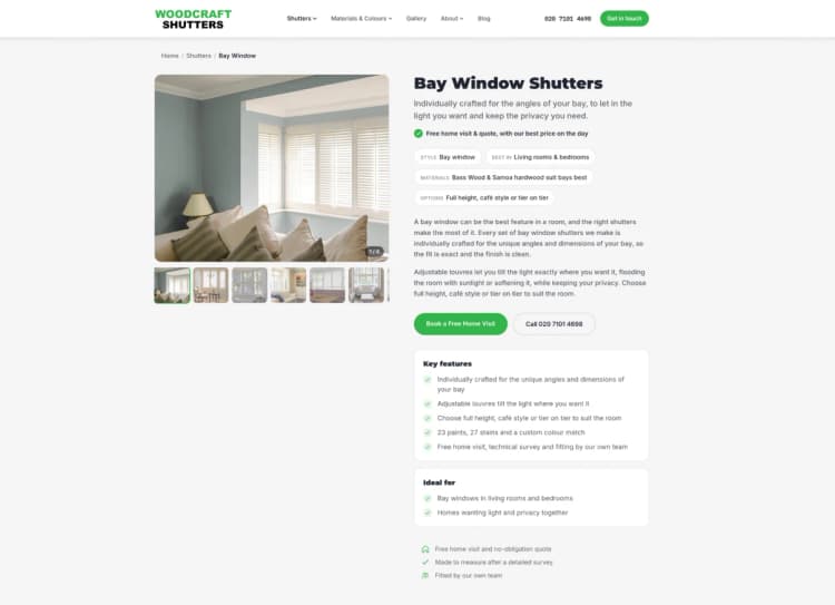 Woodcraft Shutters — 