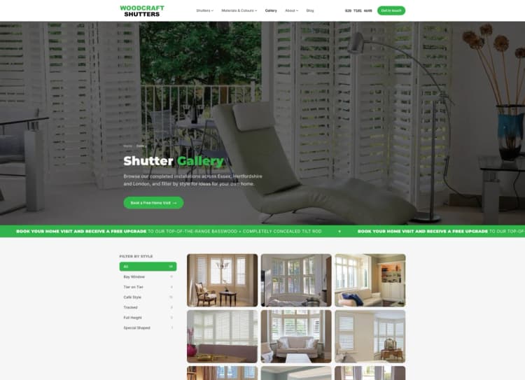 Woodcraft Shutters — 