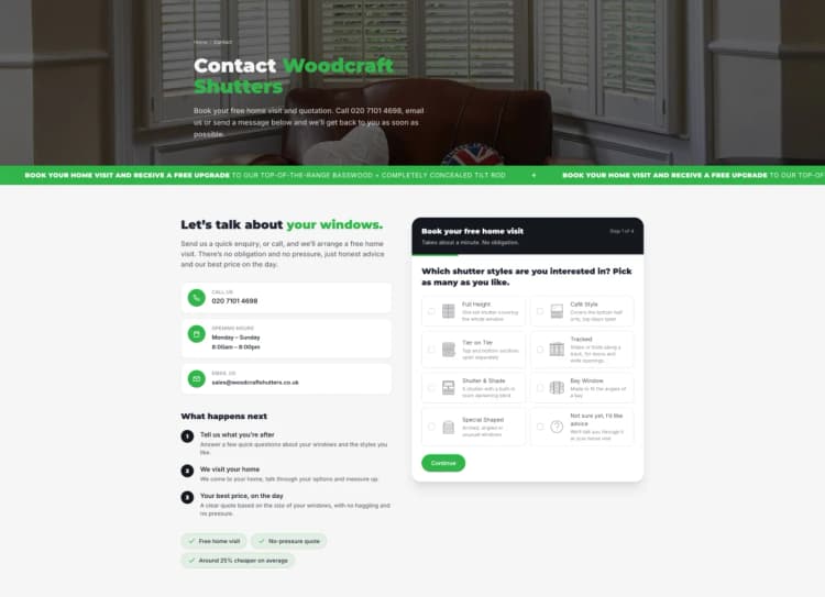 Woodcraft Shutters — 