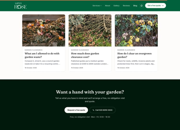 Aspen Rose — Can You Burn Garden Waste UK
