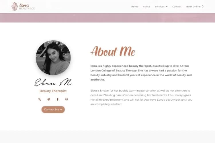 Ebru's Beauty Box — About Me