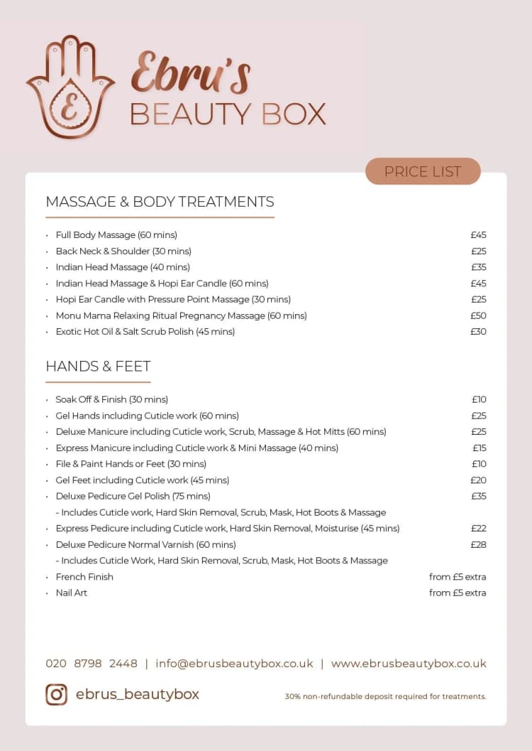 Ebru's Beauty Box — Ebrus Beauty Box