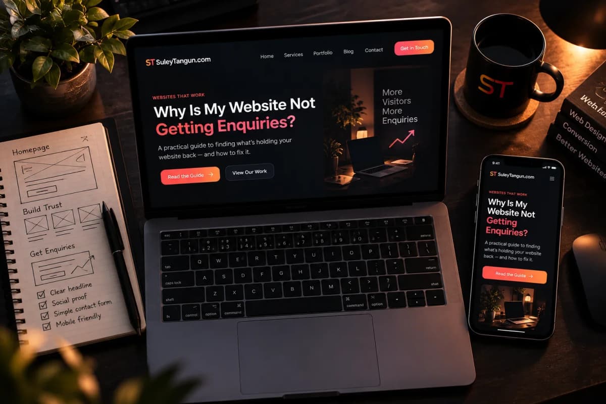 Why Is My Website Not Getting Enquiries? 7 Things to Check
