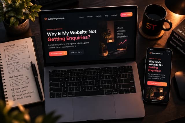 Why Is My Website Not Getting Enquiries? 7 Things to Check