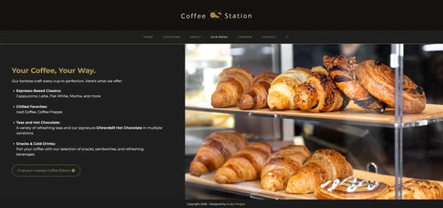 Menu Page