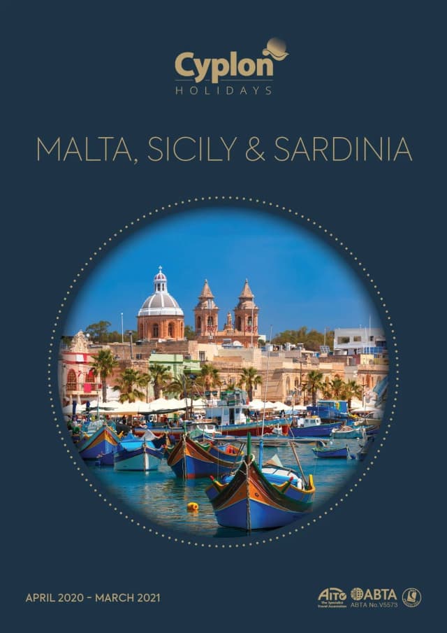 Malta, Sicily & Sardinia Brochure