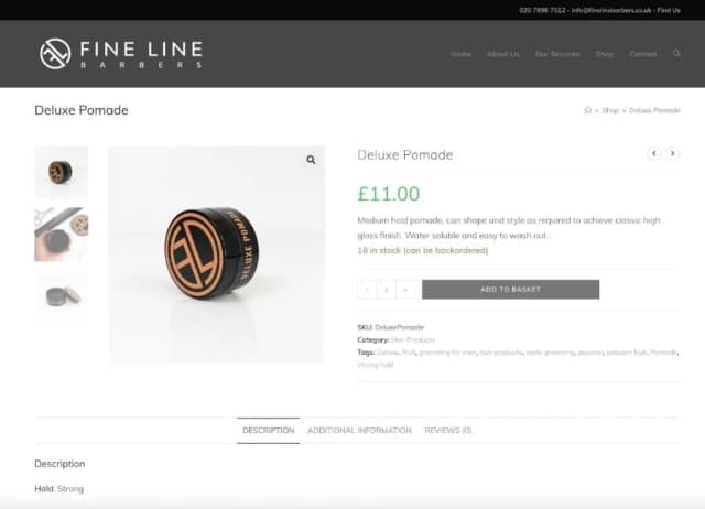 Product Landing Page