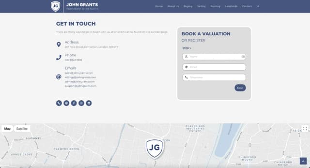 Contact Page