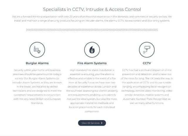 Homepage Services