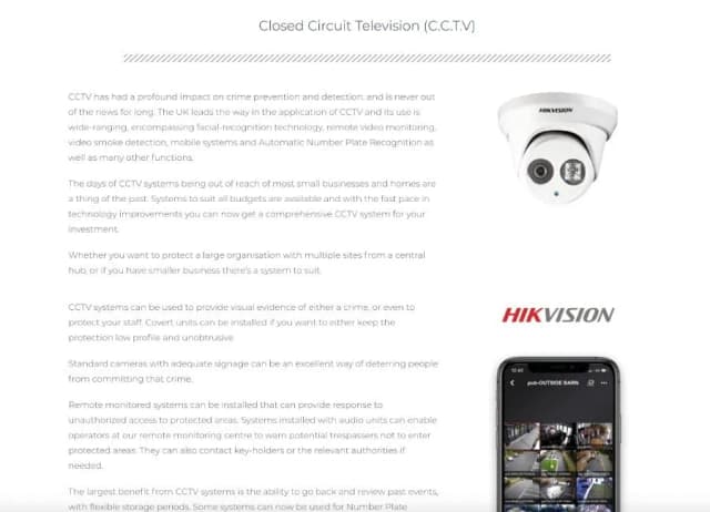 CCTV Page