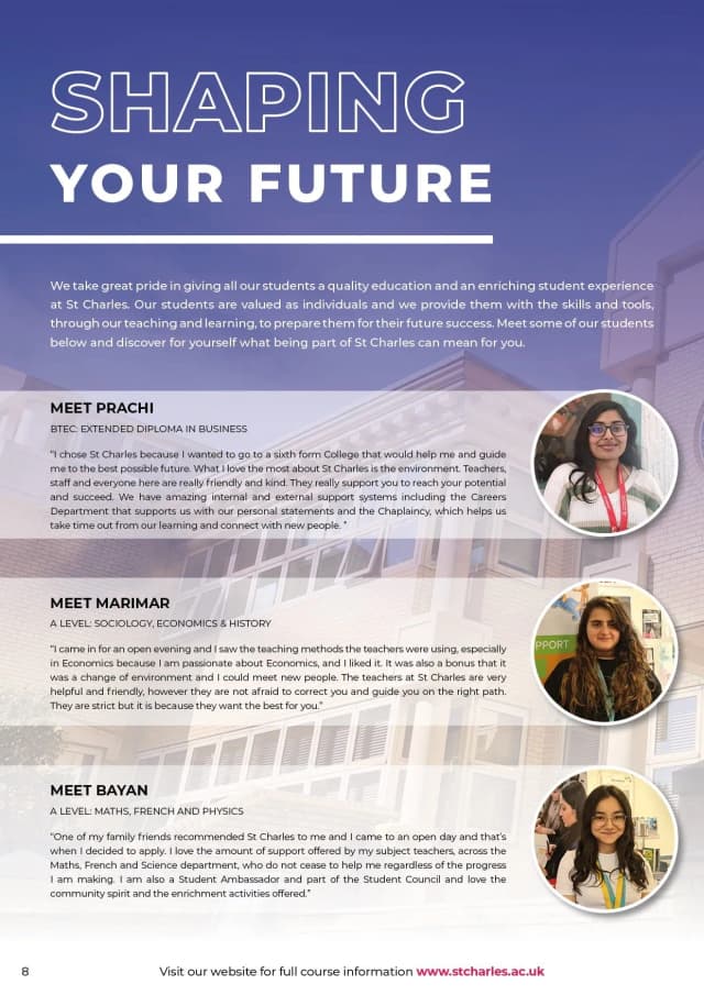 Shaping Your Future