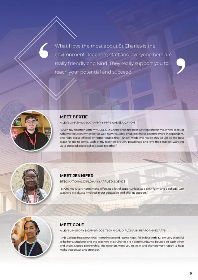 Students Page