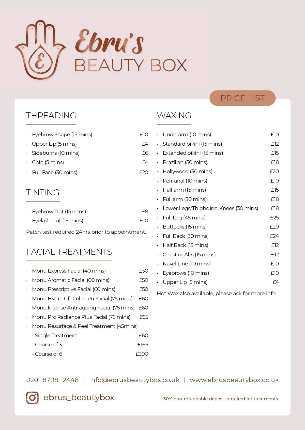 Ebru's Beauty Box — Ebrus Beauty Box