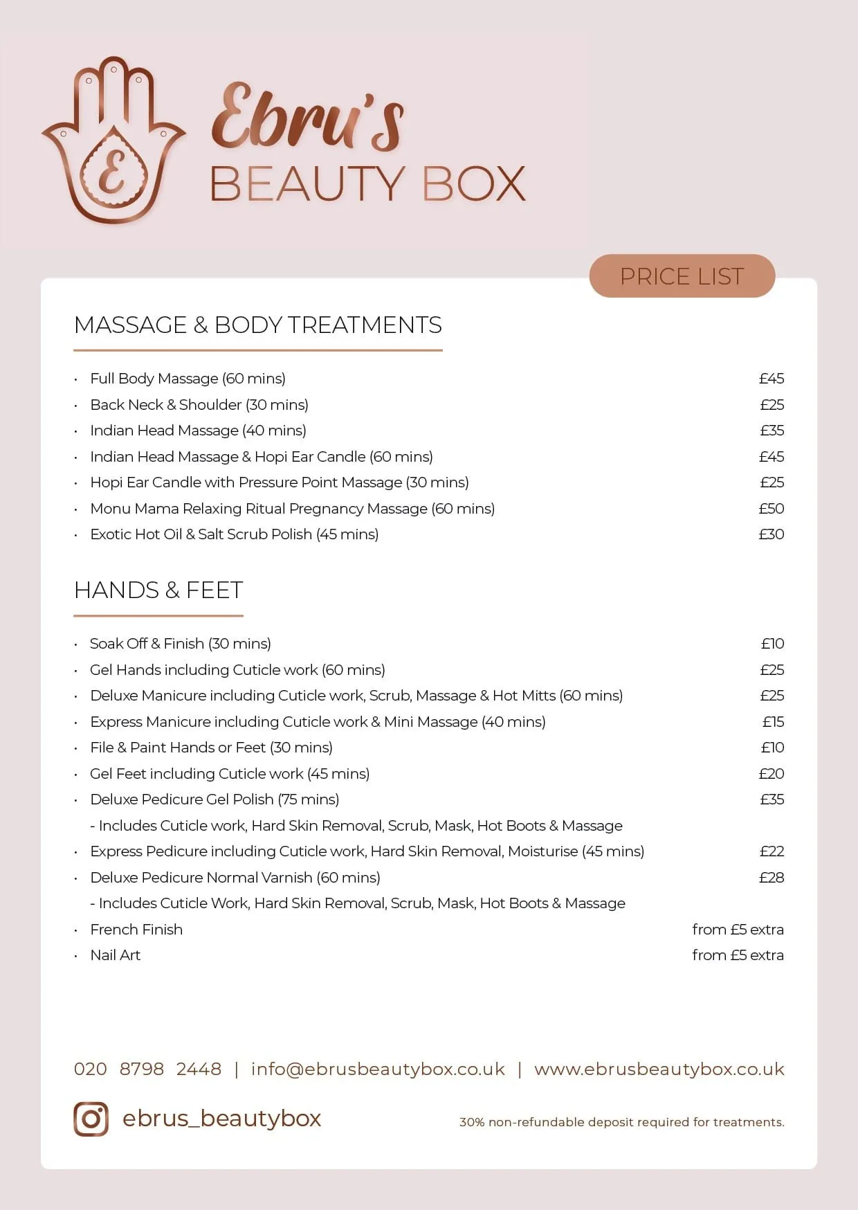 Ebru's Beauty Box — Ebrus Beauty Box