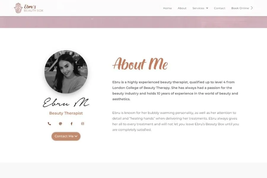 Ebru's Beauty Box — About Me