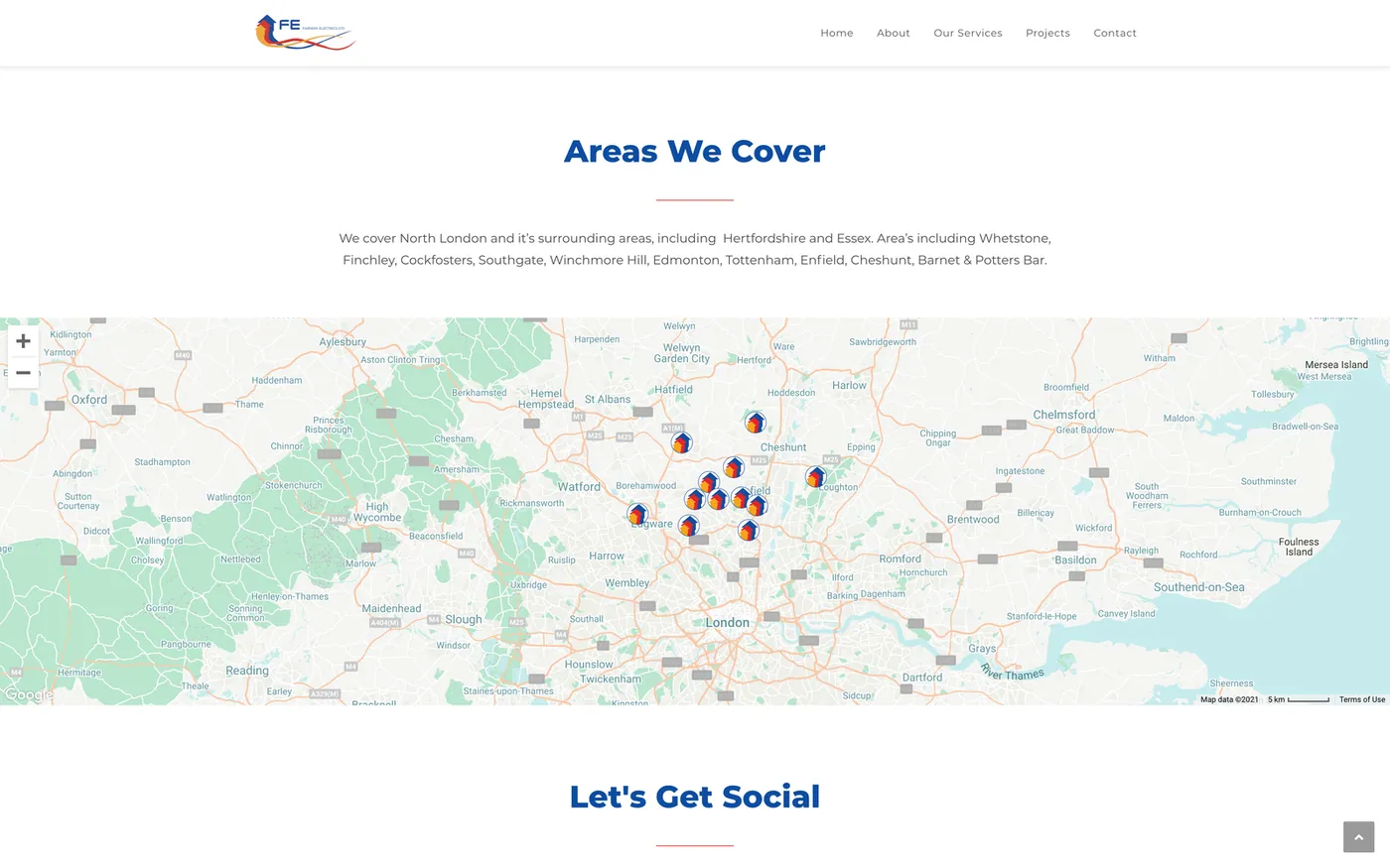 Fairway Electrics — Areas-We-Cover