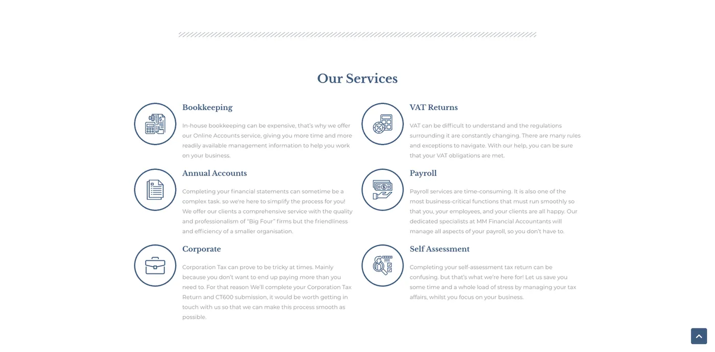 MM Accounting — Services