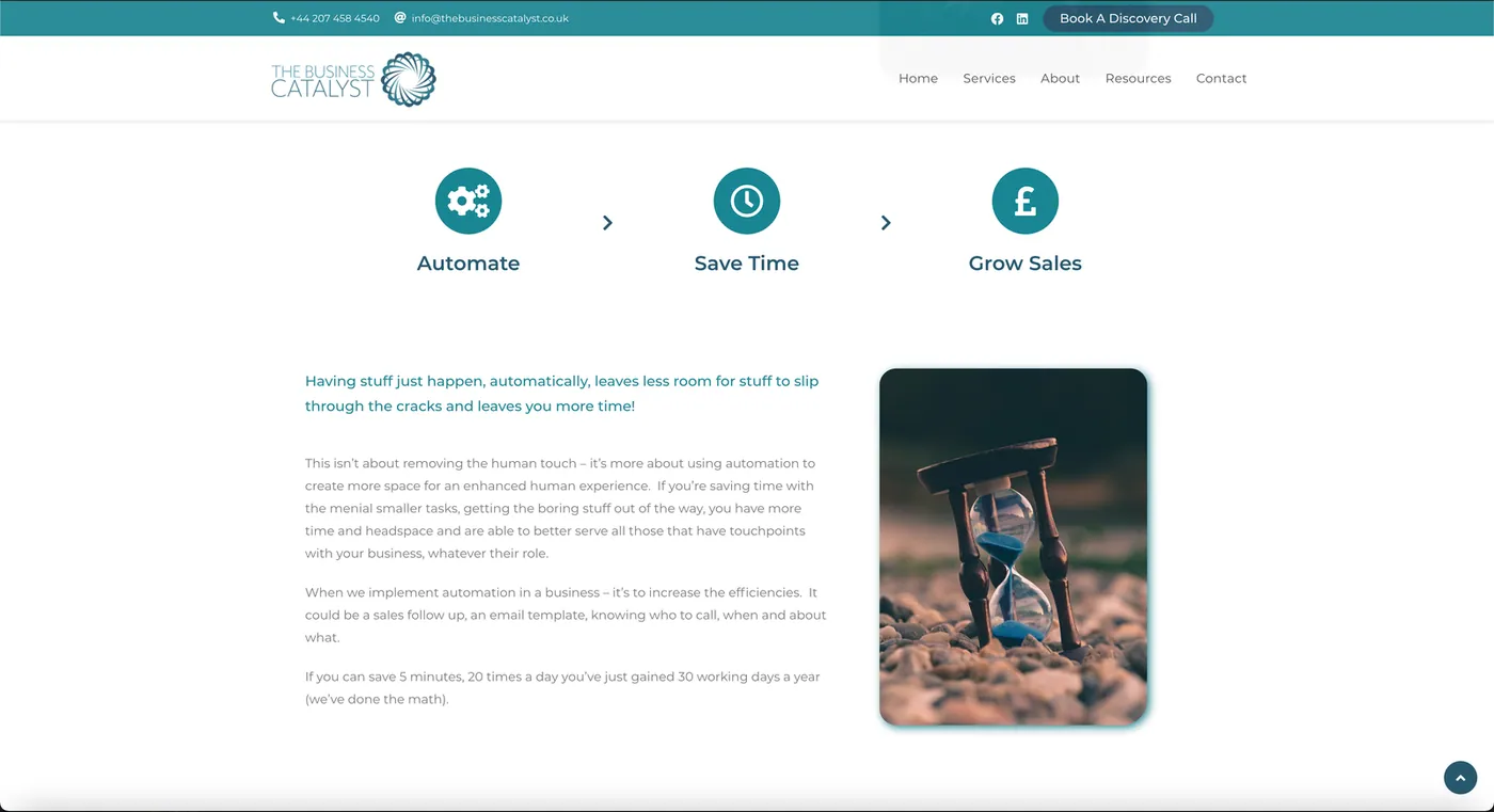The Business Catalyst — Customer Journeys