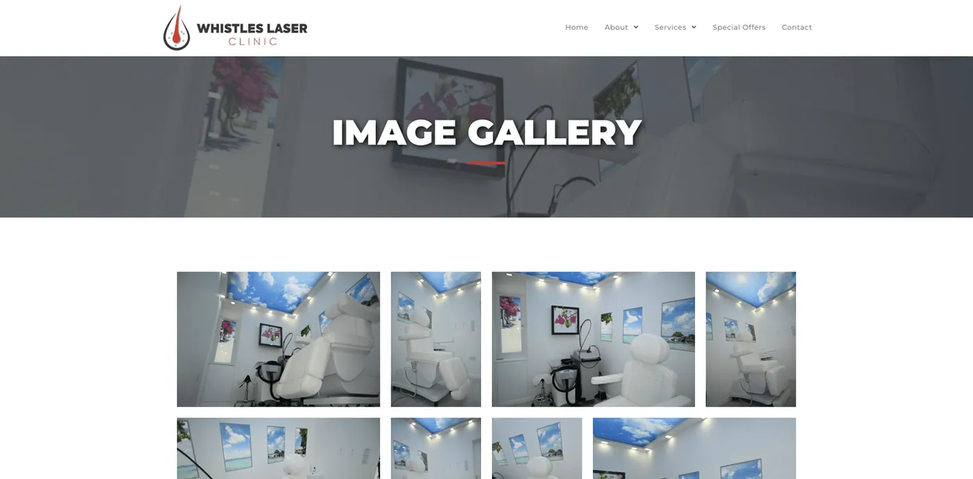 Whistles Laser Clinic — Image Gallery